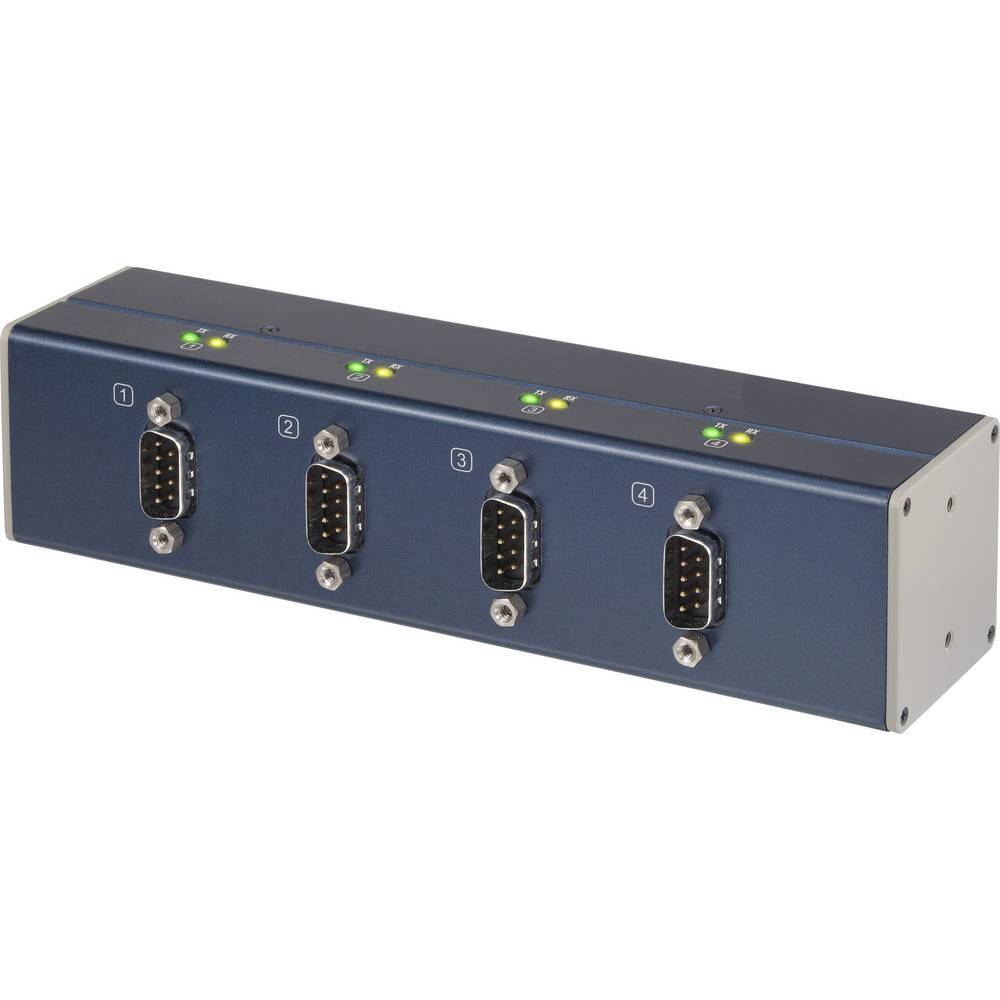 Renkforce 4 Port Seriell-Hub Svart - Elgiganten - Elgiganten
