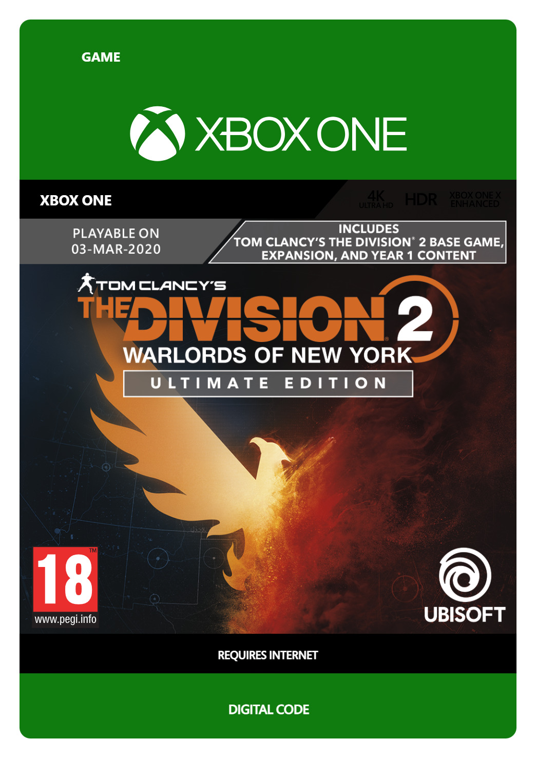 Tom Clancy's The Division 2: Warlords of New York Ultimate Edition - X ...