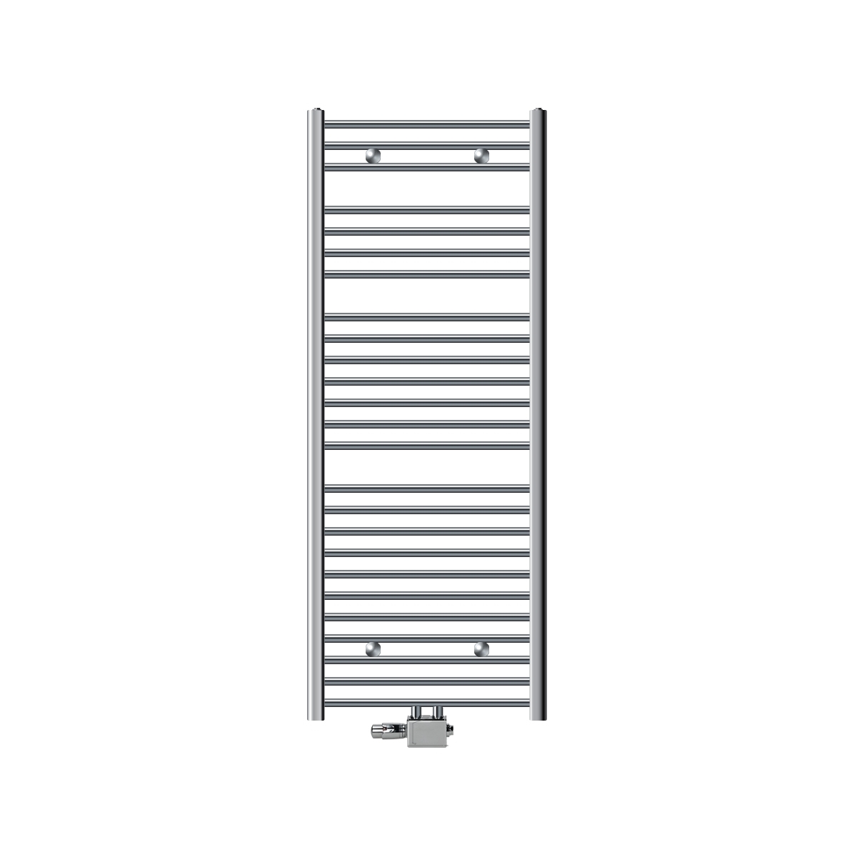 Radiator Handduk ECD Germany Modell Sahara 600 x 1500 mm krom rak med ...