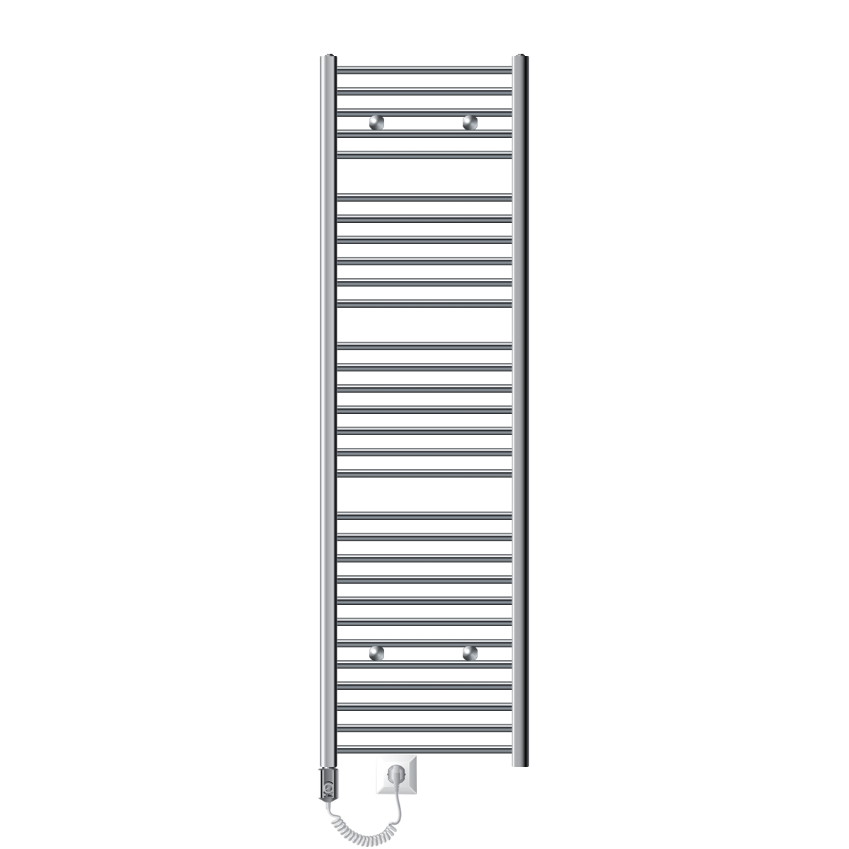 Handduks radiator med värmeelement 1200 W ECD Germany Modell Sahara 500 ...