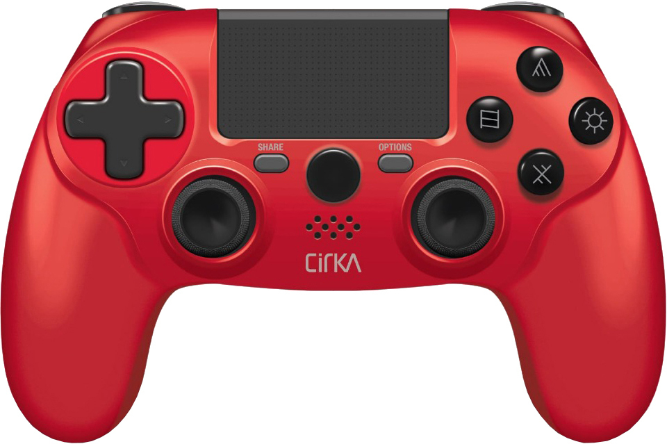 Hyperkin Cirka NuForce WLC PlayStation 4 trådløs kontroller (rød ...