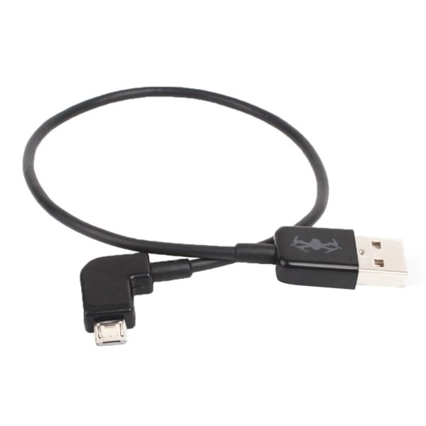 Cavo Dati Micro USB A Micro USB Per Telecomando DJI Mavic Pro E Mavic Pro Platinum, 30 Cm, Connettori Ad Angolo Retto