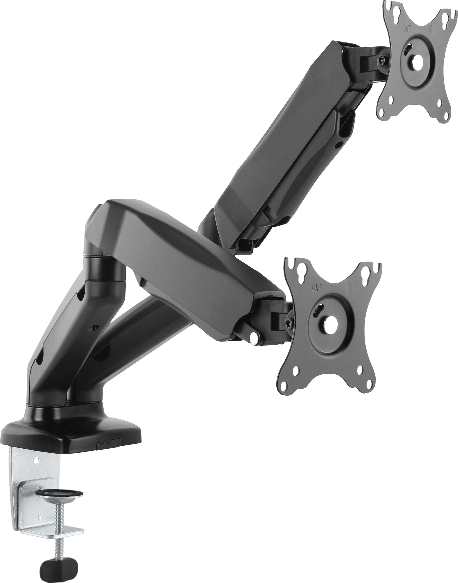 Dual Monitor Gas Lift Stand