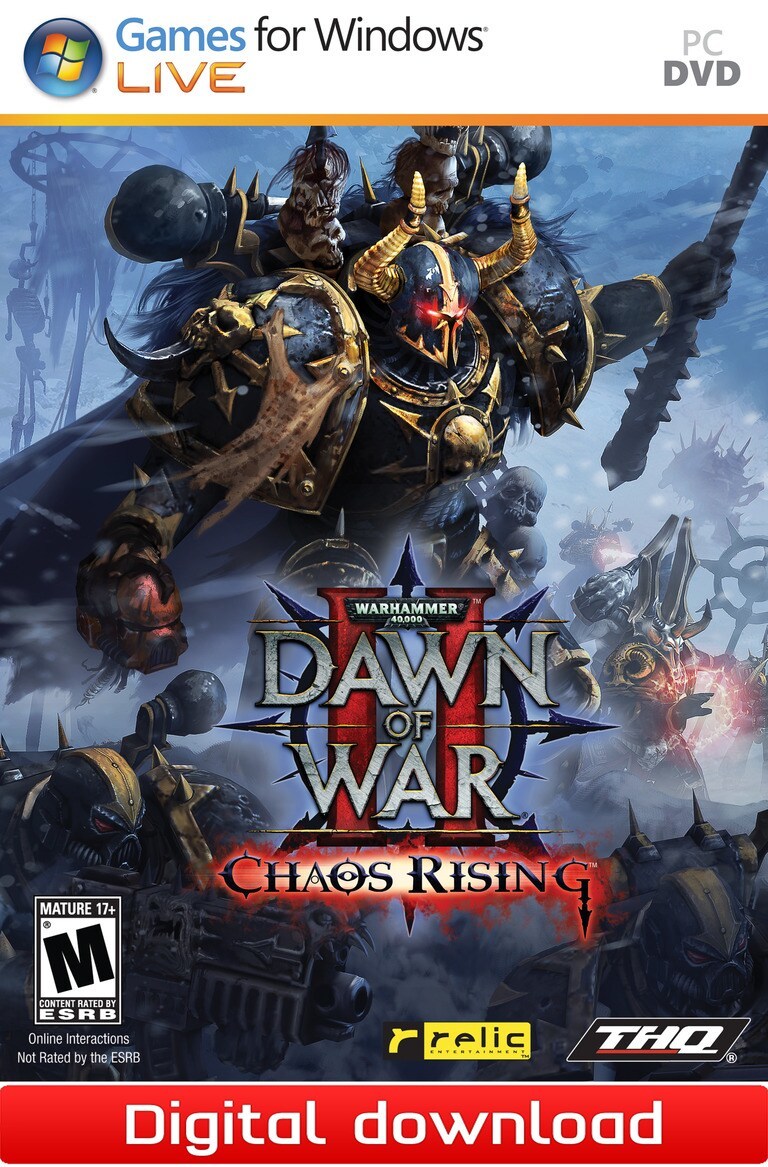Warhammer 40 000 Dawn of War II Chaos Rising - PC Windows Mac OSX ...