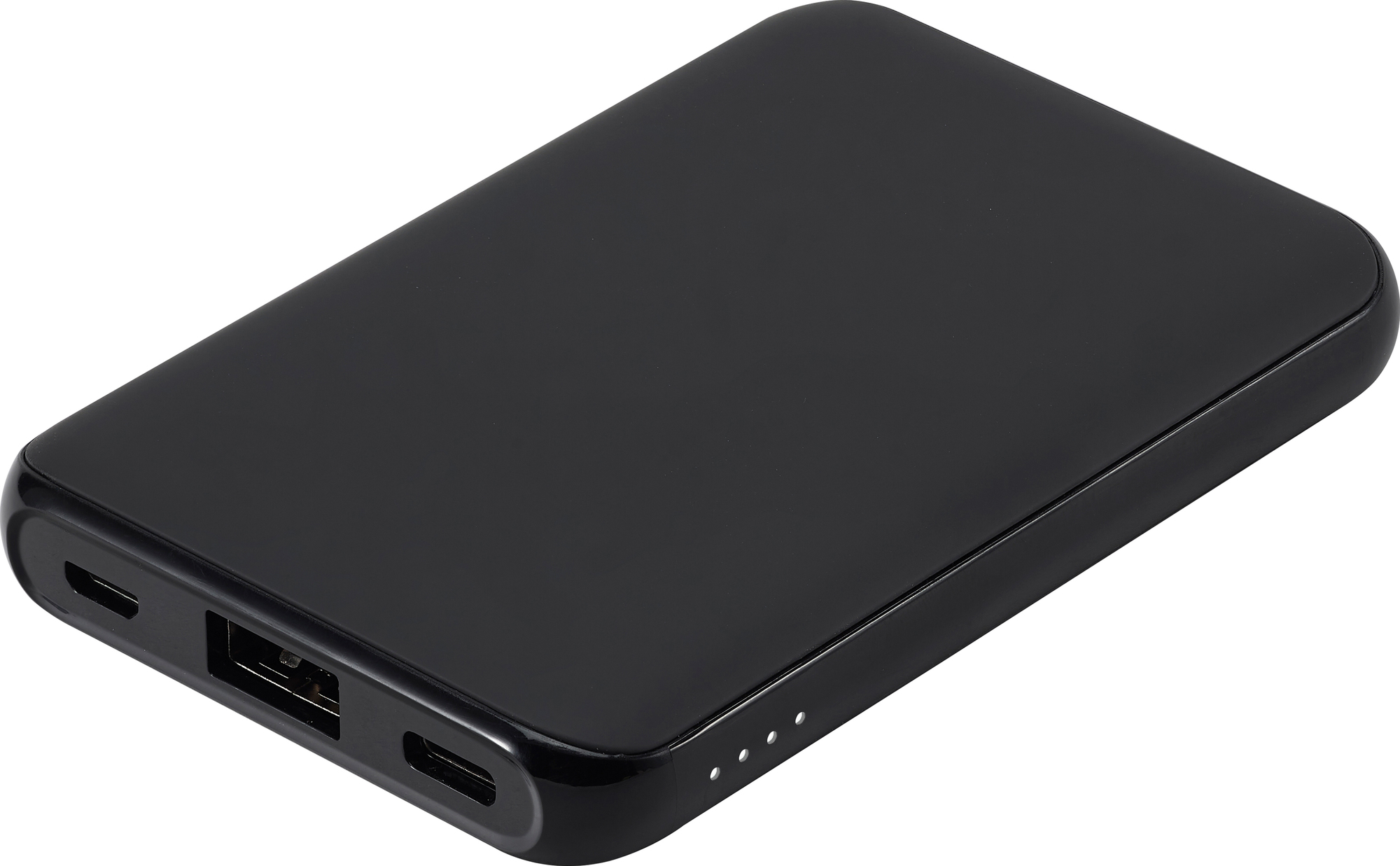 Black 5000mAh mini power bank