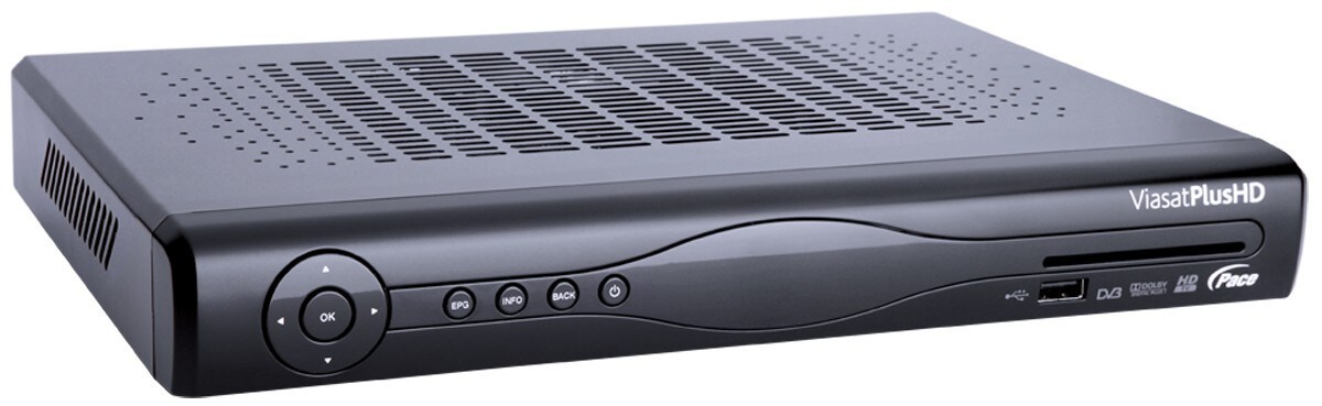 Inspelningsbar Box Viasat Fiber