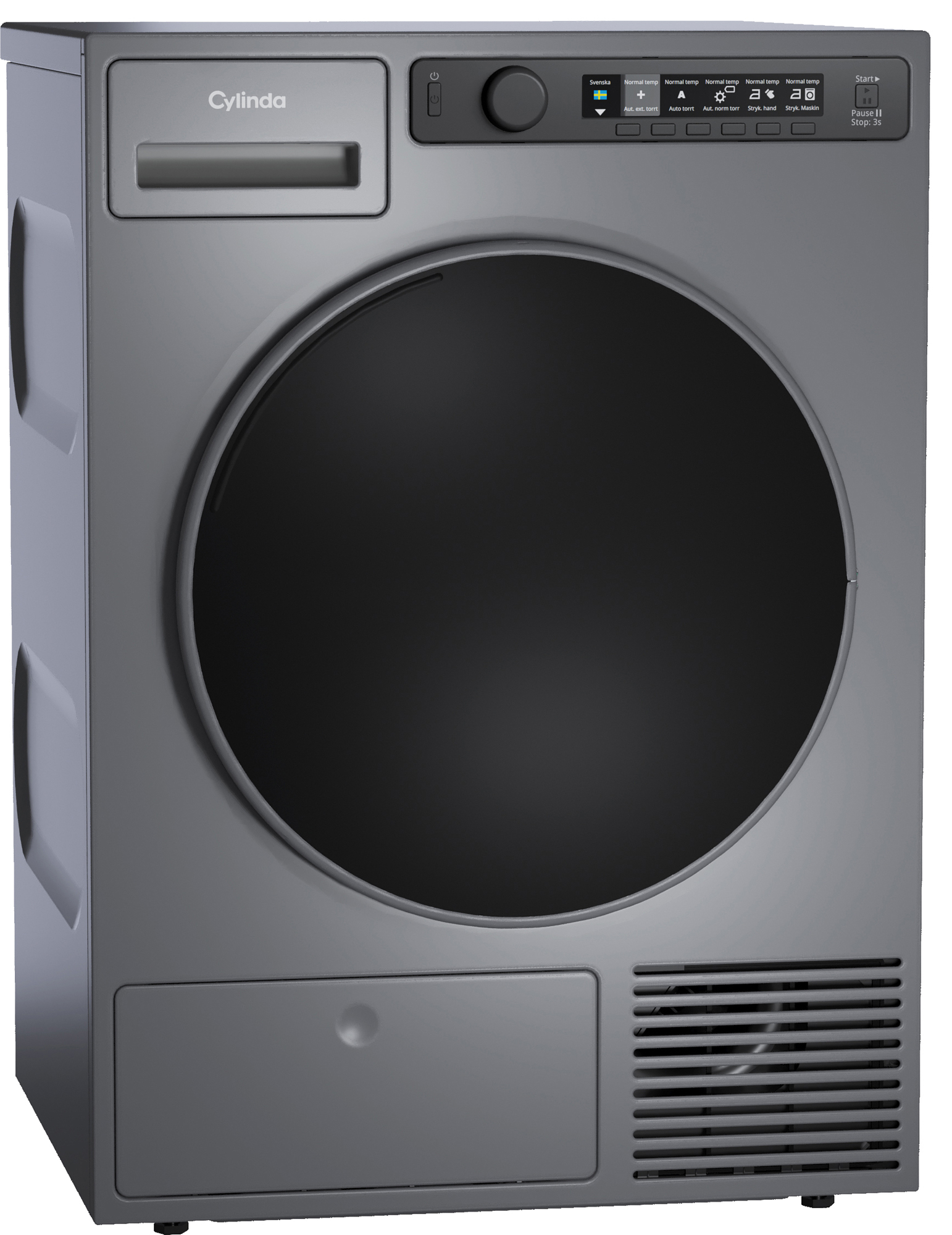 Cylinda Professionell Torktumlare T7200K (7kg) - Elgiganten - Elgiganten