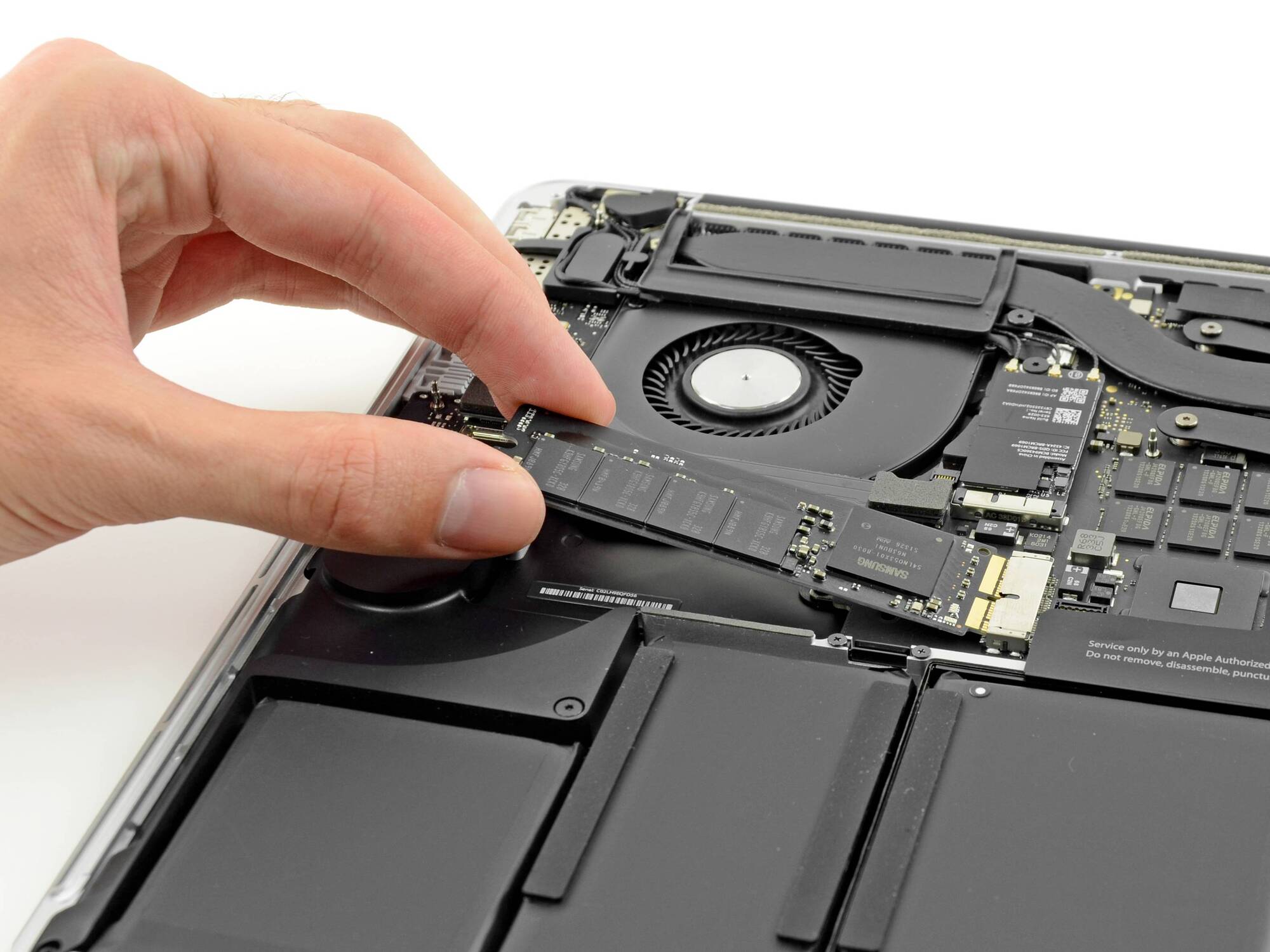 M.2 PCIe NVMe SSD: 128 GB