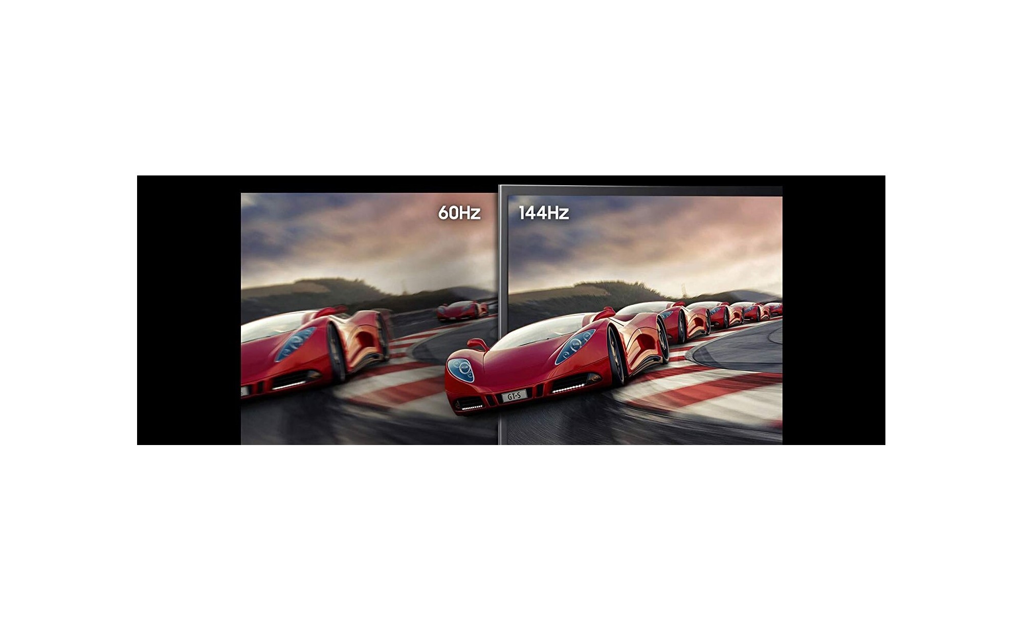 Opdateringshastighed: 144 Hz