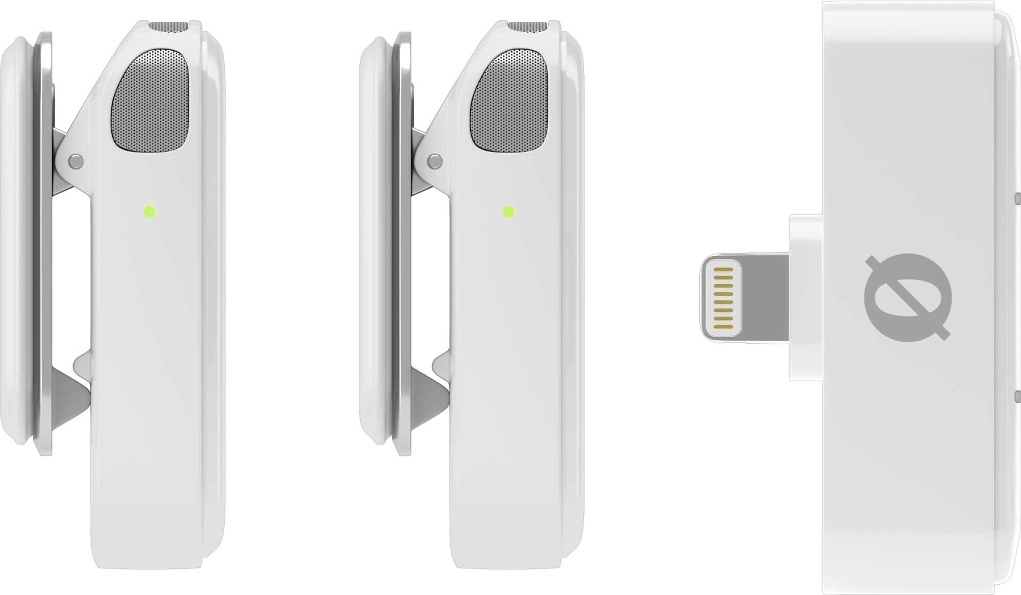 Røde Wireless Micro mikrofonit ja vastaanotin (Lightning, valkoinen ...