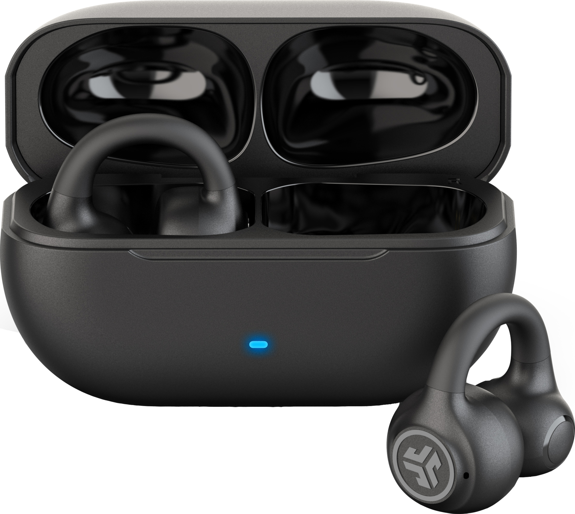 JLab Flex true wireless in-ear hörlurar (svart) - Elgiganten - Elgiganten