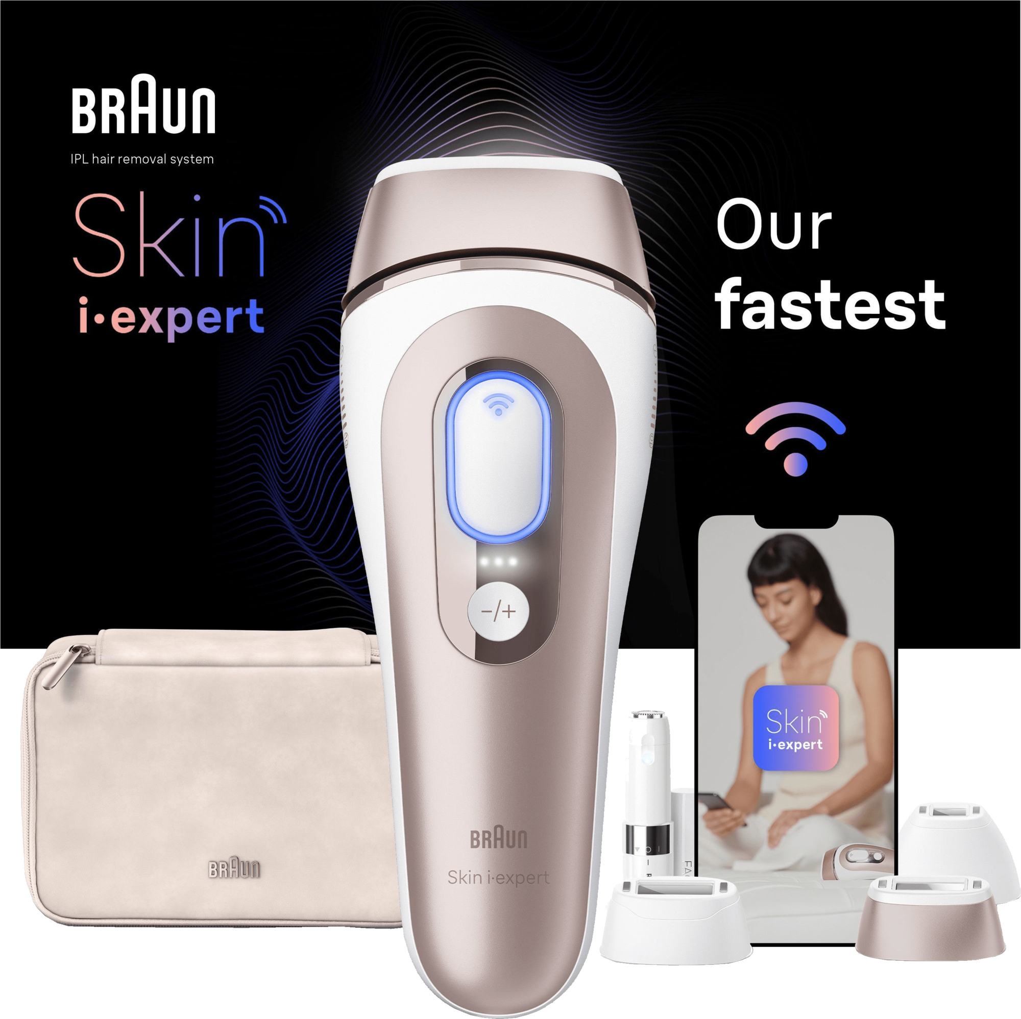 IPL hair removal device