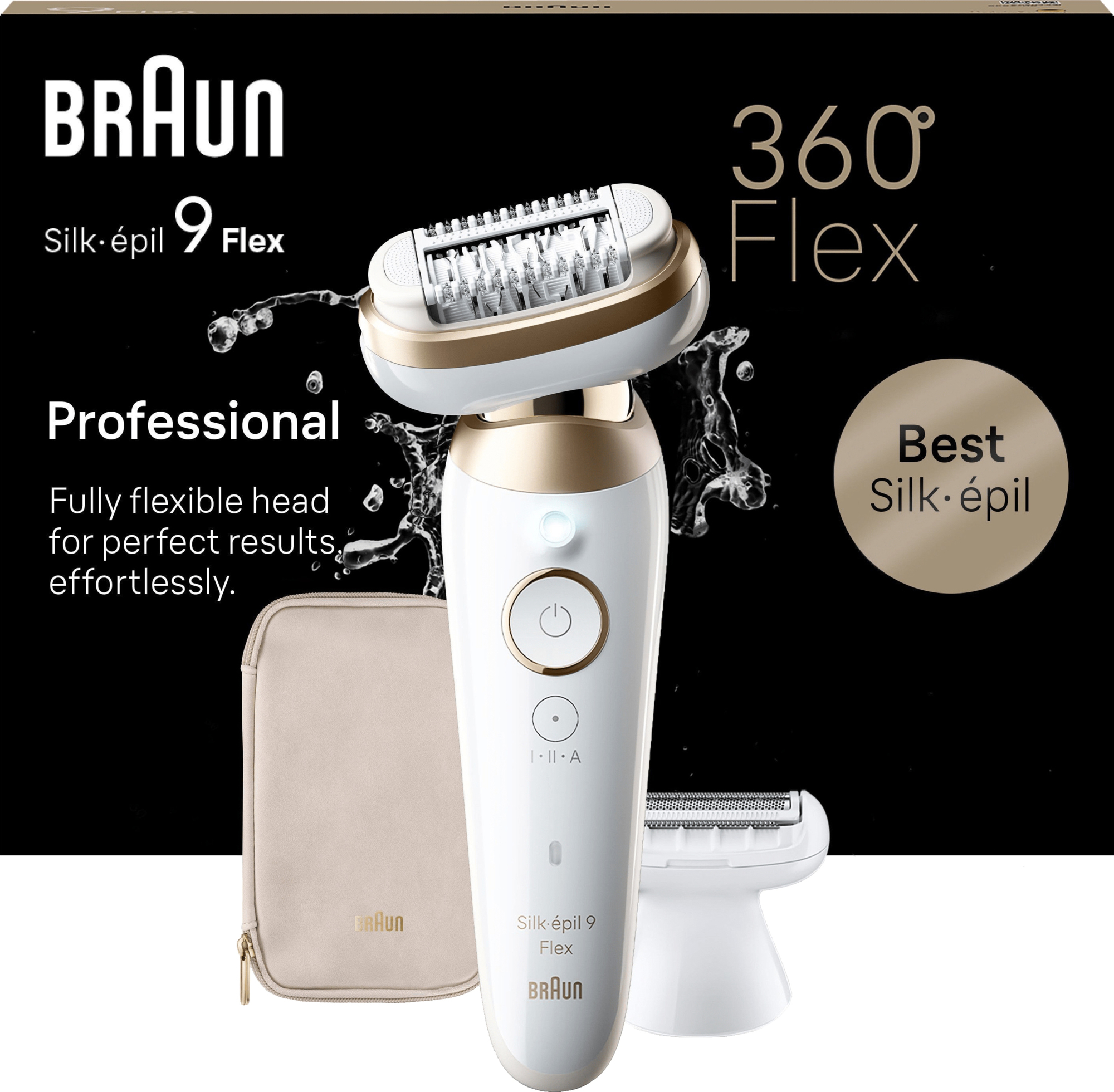 White Braun Silk-épil 9 Flex Epilator