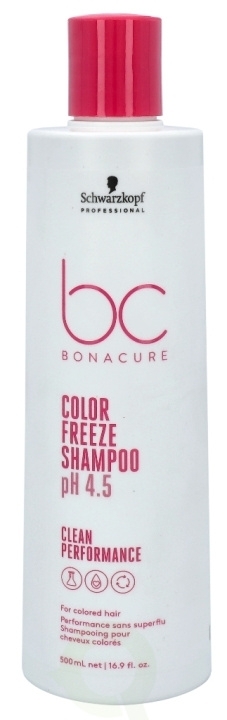 Schwarzkopf Bonacure Color Freeze Shampoo Ph 4.5 500 ml For Coloured ...