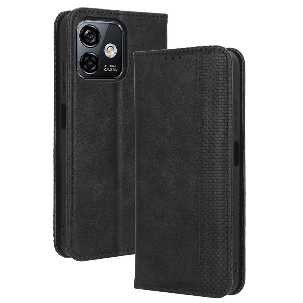 Vintage lompakkokotelo Ulefone Note 16 Pro - Gigantti verkkokauppa