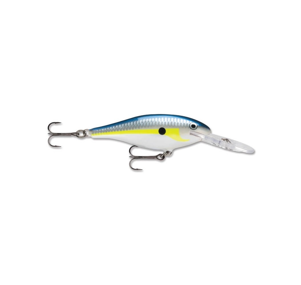 WOBBLER RAPALA SHAD RAP 9cm/15g F - SILVER BLUE (Köder für Hecht Zander