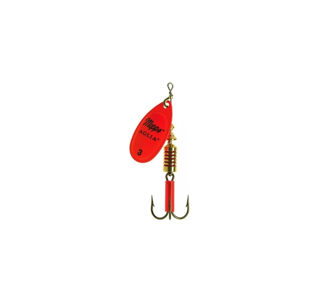 Cuillère Spinner Mepps Aglia Fluo Jaune – Spinner De Pêche, Taille 3, 6,5 G, Super Efficace