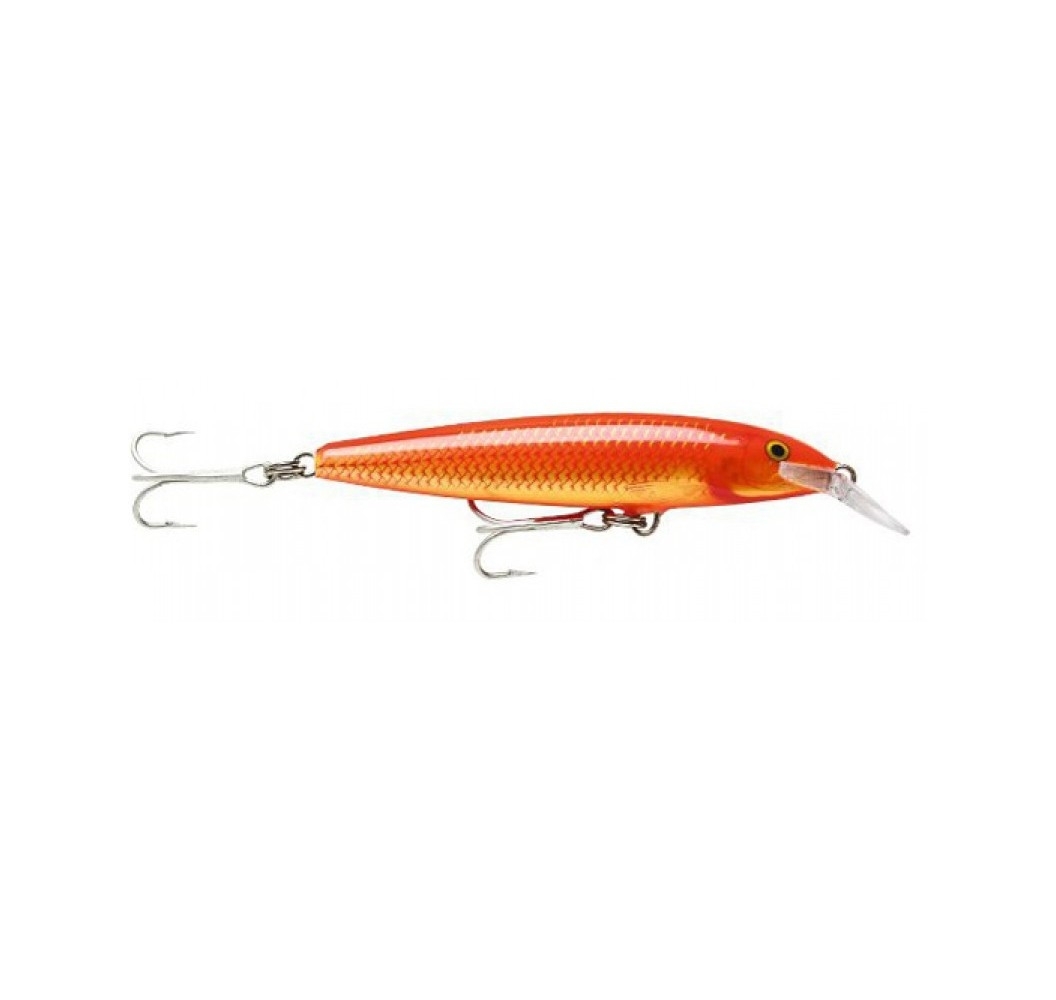 Leurre De Pêche Rapala Magnum Gold Shad - Flottant, 11 Cm, 15 G, Idéal Pour Bar, Brochet, Sandre Et Poissons Carnassiers