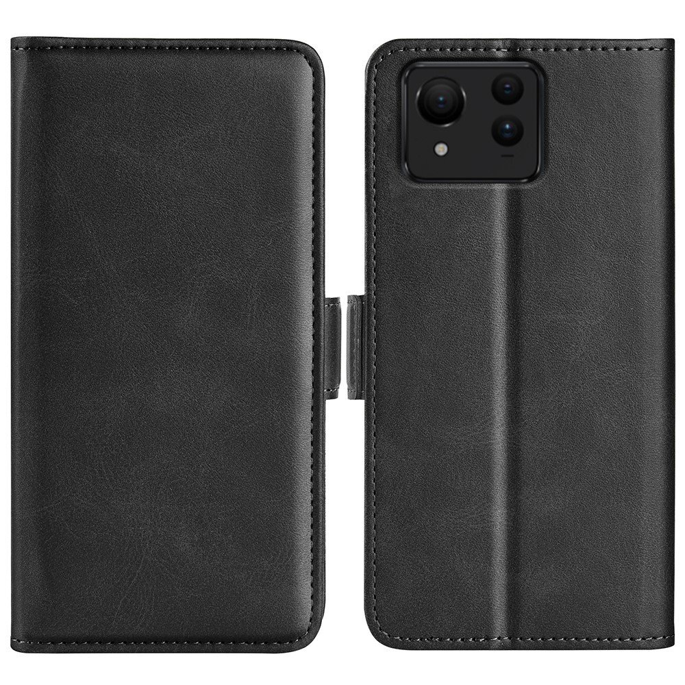 Custodia NEINEI A Portafoglio Per Asus Zenfone 9 5G – Pelle PU Con Slot E Protezione RFID – Nero - 4