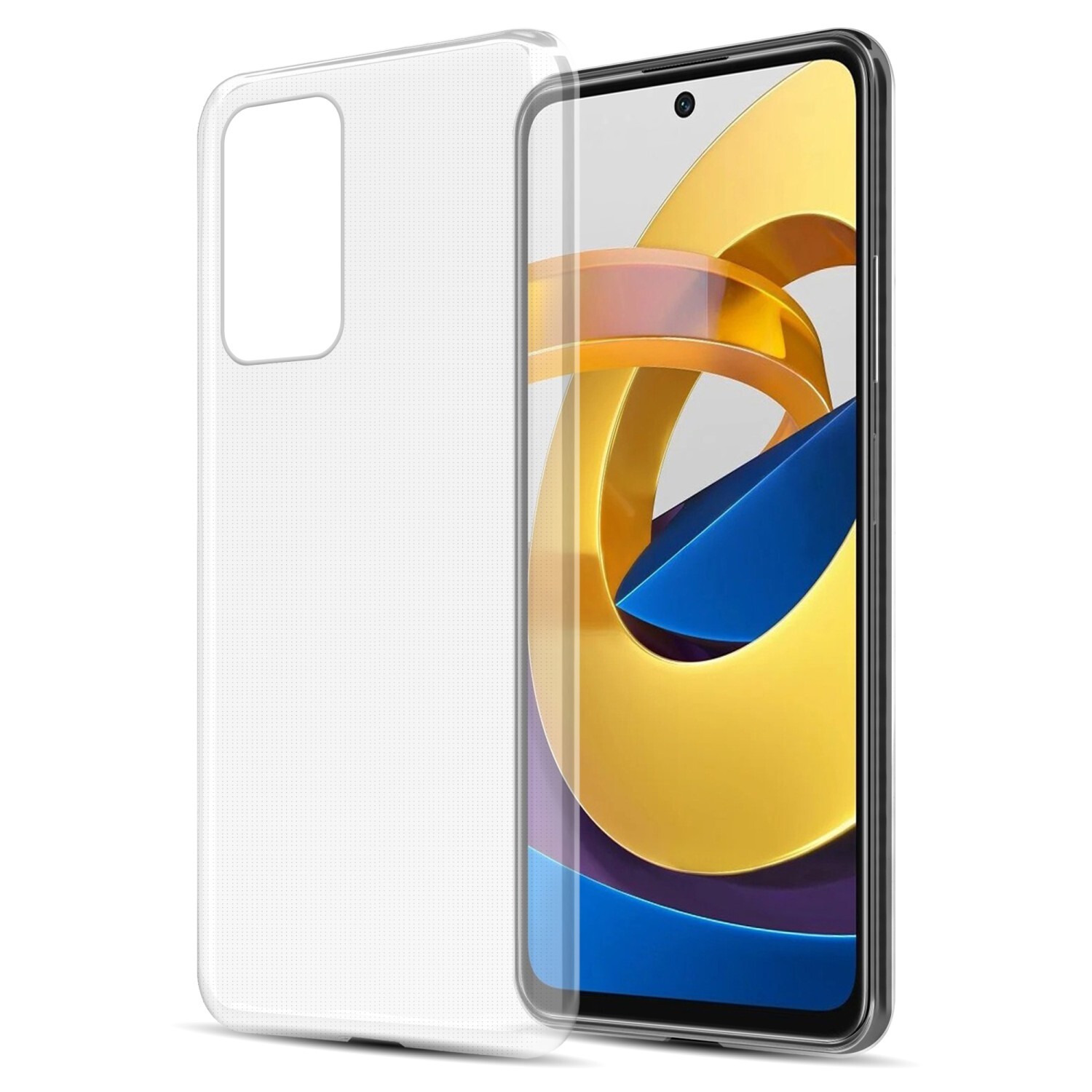 Custodia Per Xiaomi POCO M4 Pro 5G Rossa Con Anello Porta CD E Pellicola Vetro Temperato – Cover Antiurdo Con Supporto Magnetico - 4