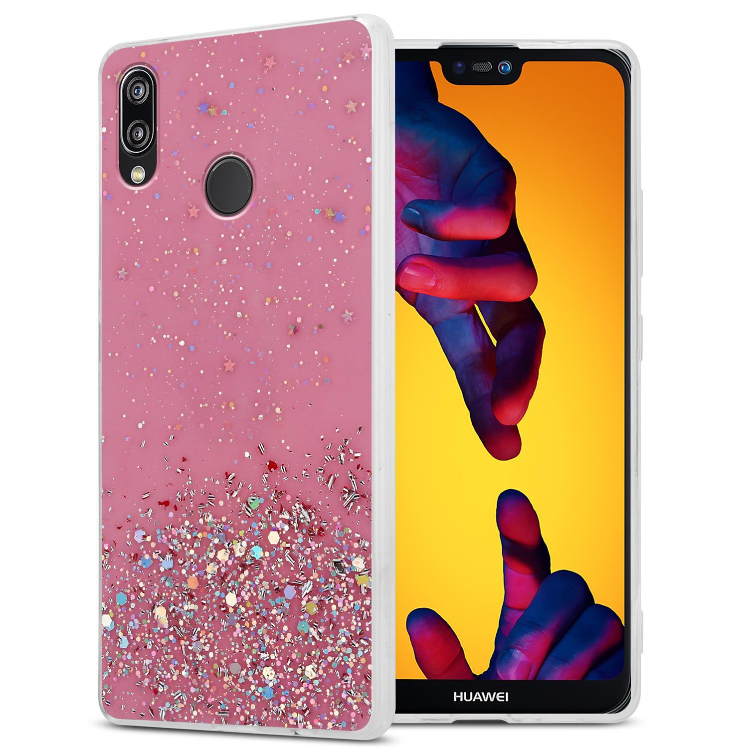 Cover per Huawei P20 Lite & Huawei Nova 3E Flip Custodia in Pelle PU, Cover a Libro Portafoglio, Funzione Supporto, Magnetica, Slot Schede, TPU Bumper Caso Custodia per Huawei P20 Lite/Huawei Nova