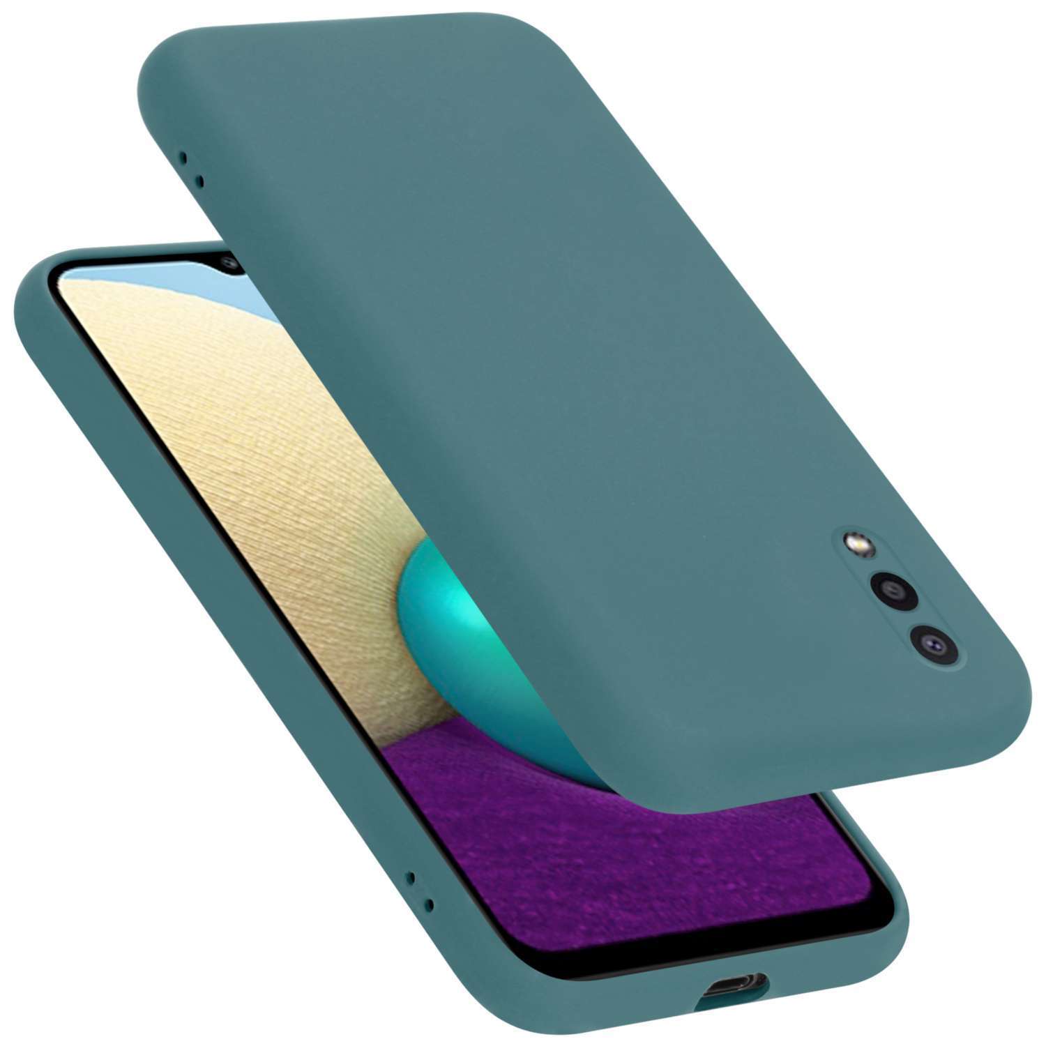 Samsung Galaxy A02 / M02 silikondeksel case (Grønn) - Elkjøp | Elkjøp