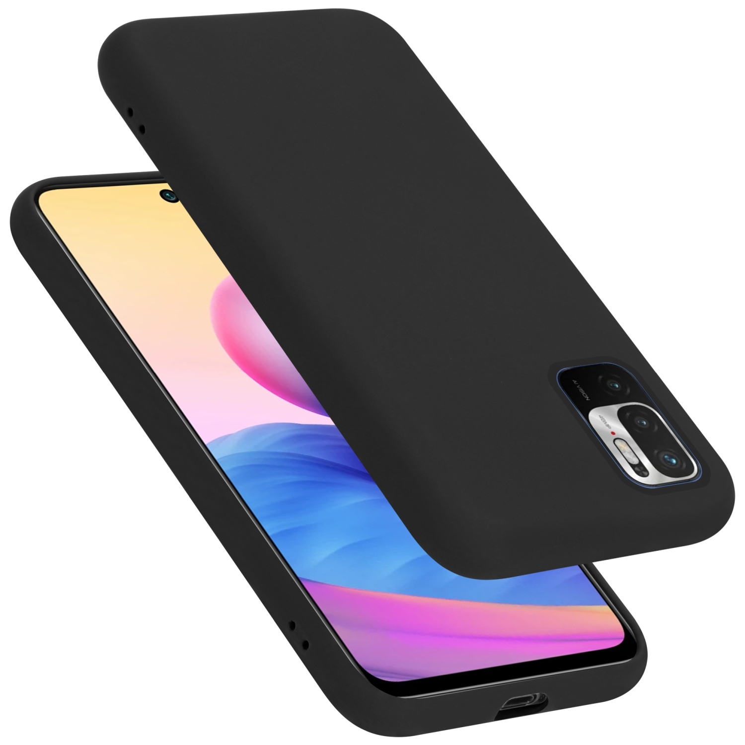 RankOne Custodia Per Redmi Note 10 5G / POCO M3 Pro 5G 6 5 Quot Inches Cover Morbida In Silicone Tpu P 528130