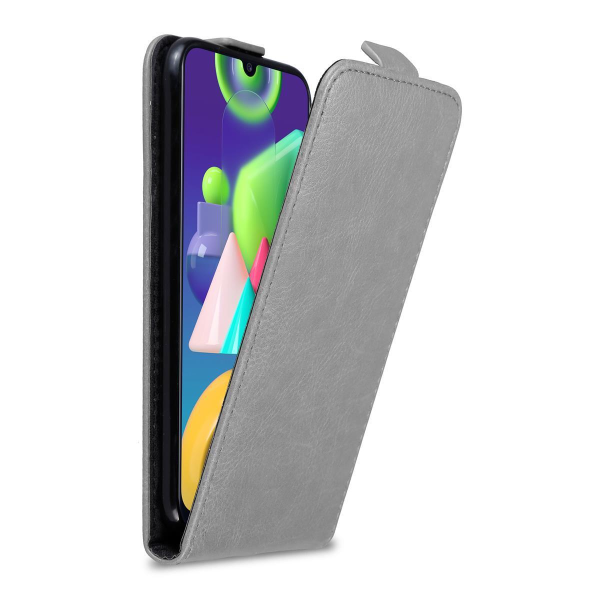 Samsung Galaxy M21 / M30s deksel flip cover (grå) Elkjøp