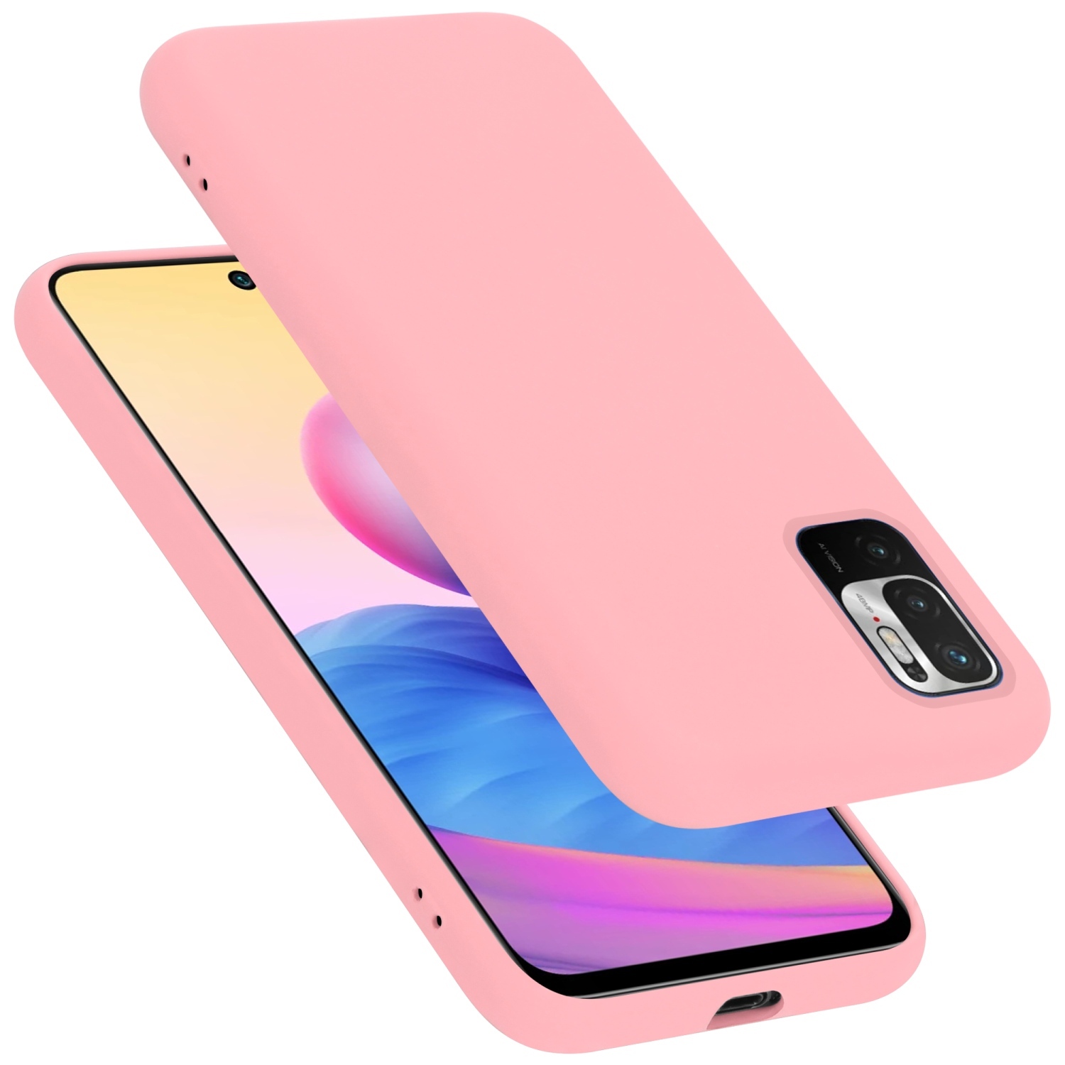 EASSGU Custodia per Redmi Note 10 5G / POCO M3 Pro 5G (6.5 Inches