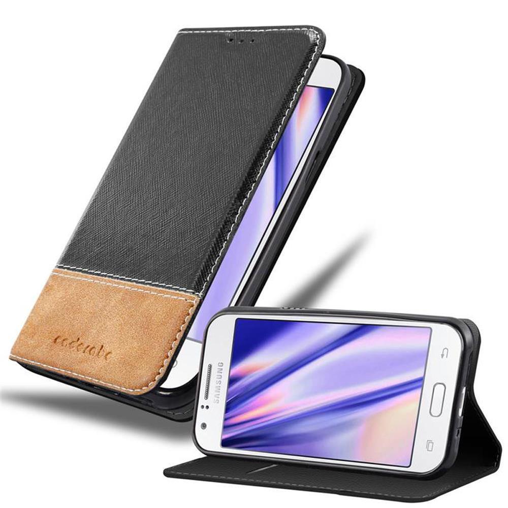 Étui Portefeuille Zanae Galaxy J1 (2015) Vert