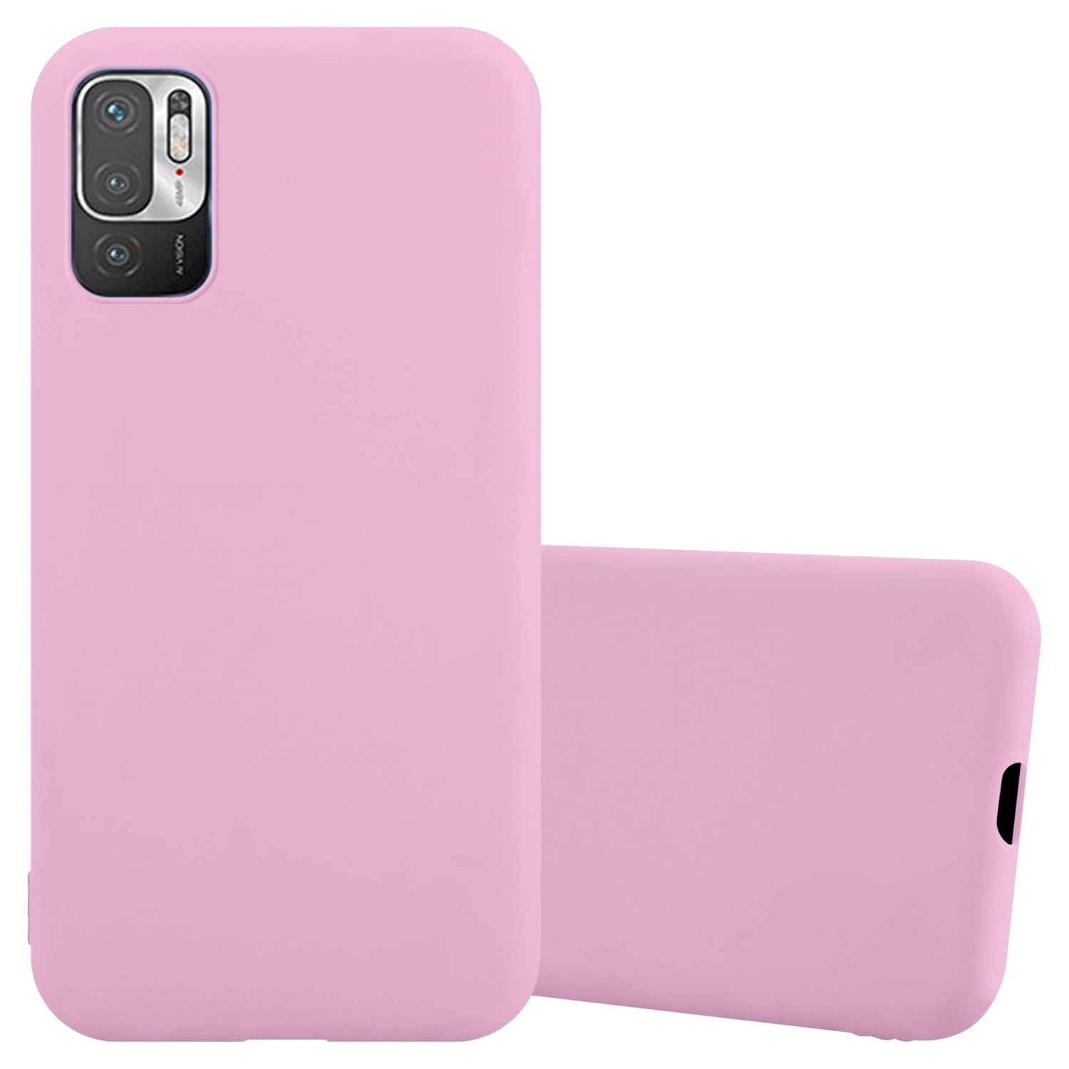 Movilshop Cover per [Xiaomi Redmi Note 10 5G - Poco M3 Pro 5G ] Disegno Esotico [ Luna Crescente - Disegno Mistico Astrologico ] Silicone Flessibile Trasparente Custodia Case Cover Gel per