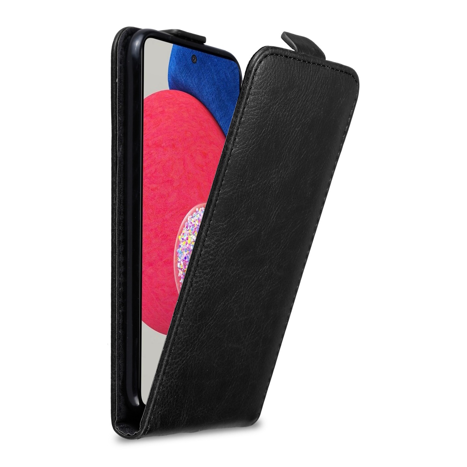 Guxira Cover Pelle per Samsung Galaxy A52 4G / 5G / A52S 5G, Custodia A Libro Protettiva Flip, Portafoglio Case con Magnetica [Silicone Antiurto] [Slot Carte] per Ragazze Donne - Viola