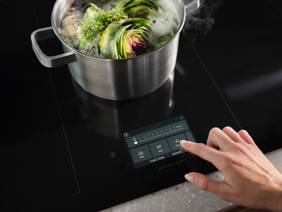 Berøringsskjermen CookSmart. Automatisk perfekt resultat