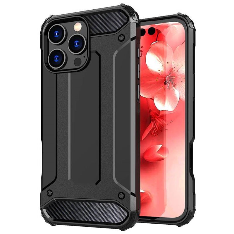 Jual Hybrid Armor Case iPhone 14 Pro - Casing Full Cover di Seller