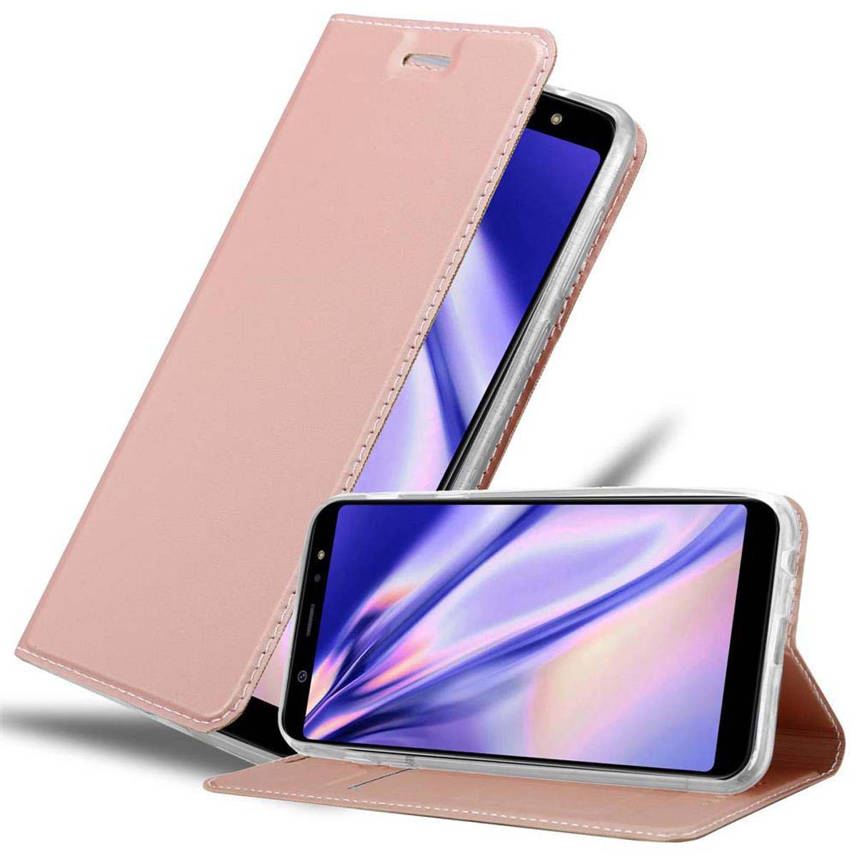 Samsung Galaxy A6 PLUS 2018 Cover Etui Case (Lyserød) | Elgiganten ...