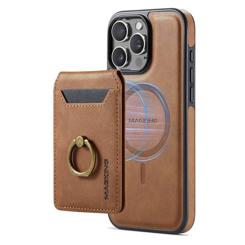 Dg ming magking k1 2in1 kotelo iphone 16 pro ruskea gigantti