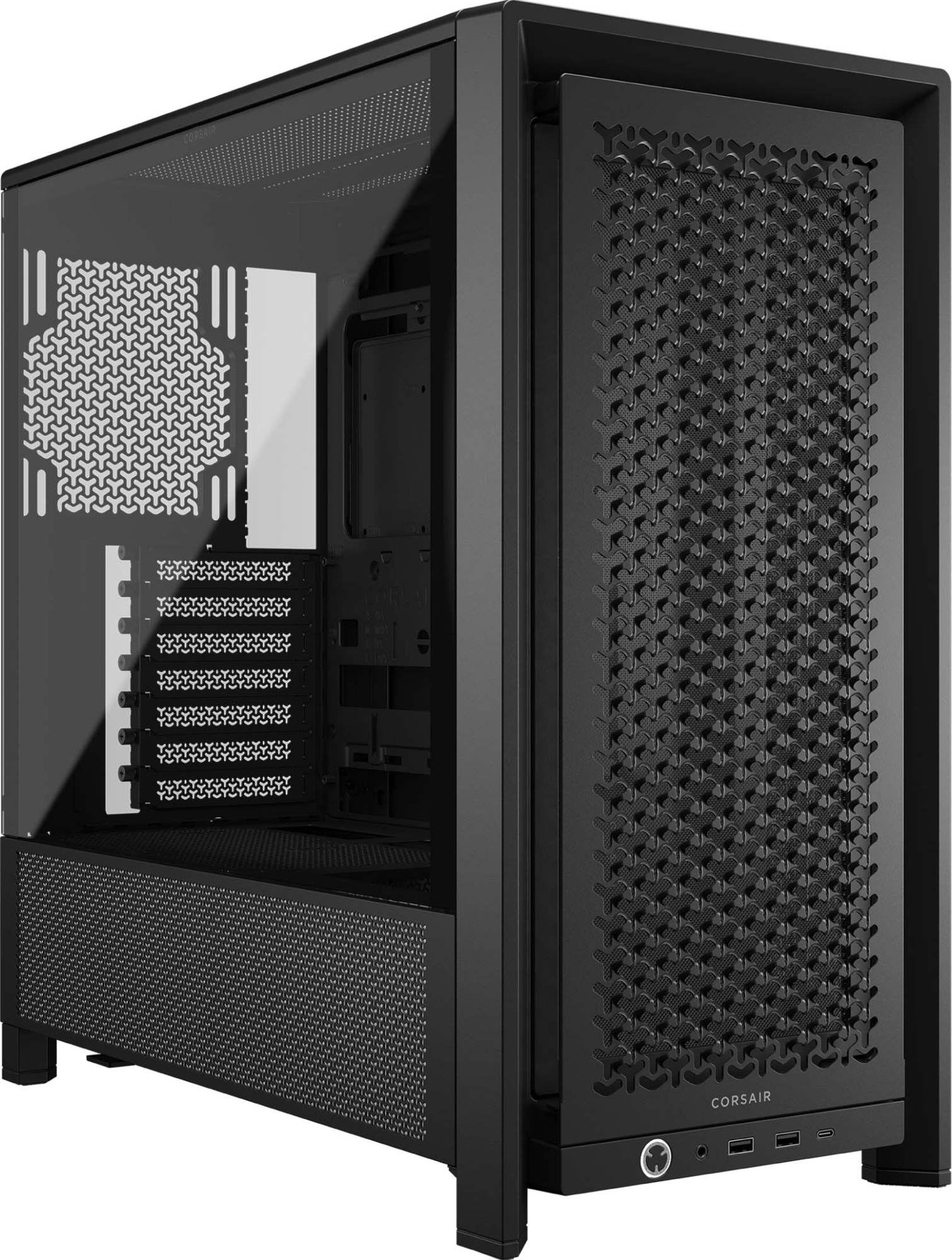 Corsair FRAME 4000D Mid-Tower PC-chassi (svart) - Elgiganten - Elgiganten