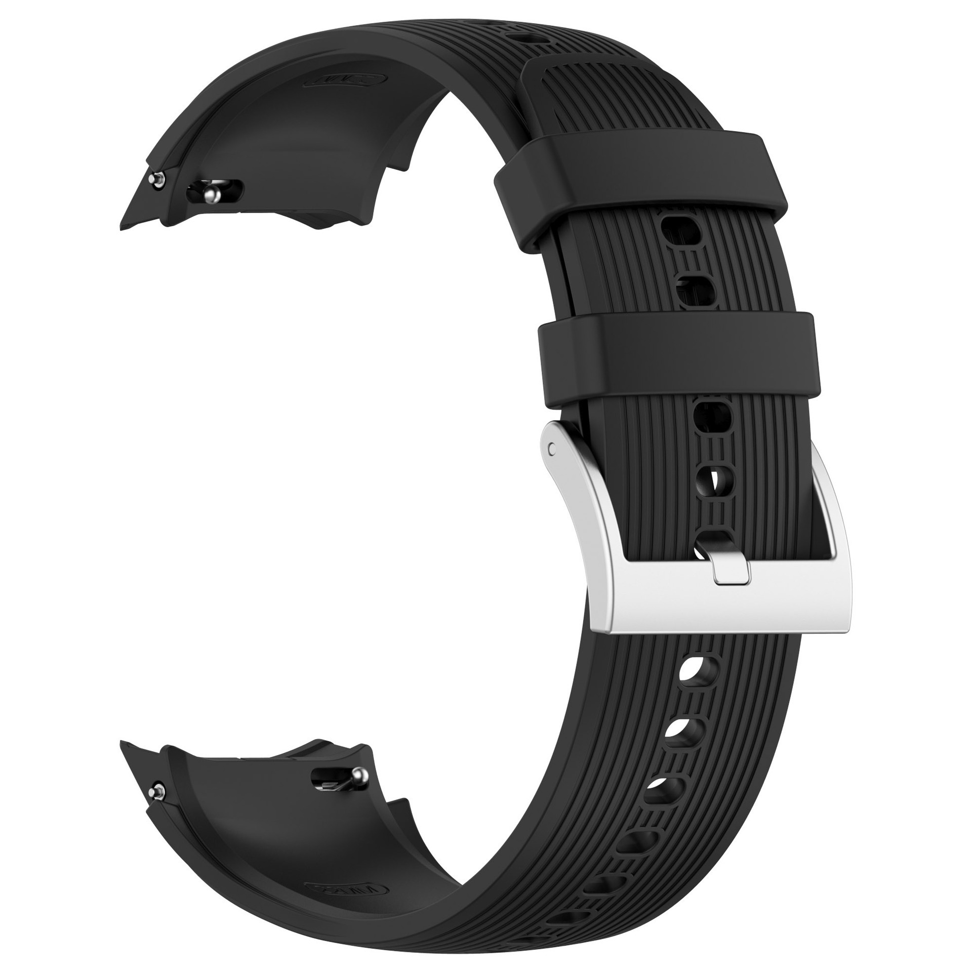 silikonirannekoru-oppo-watch-x-lle-ja-oneplus-watch-2-lle-musta