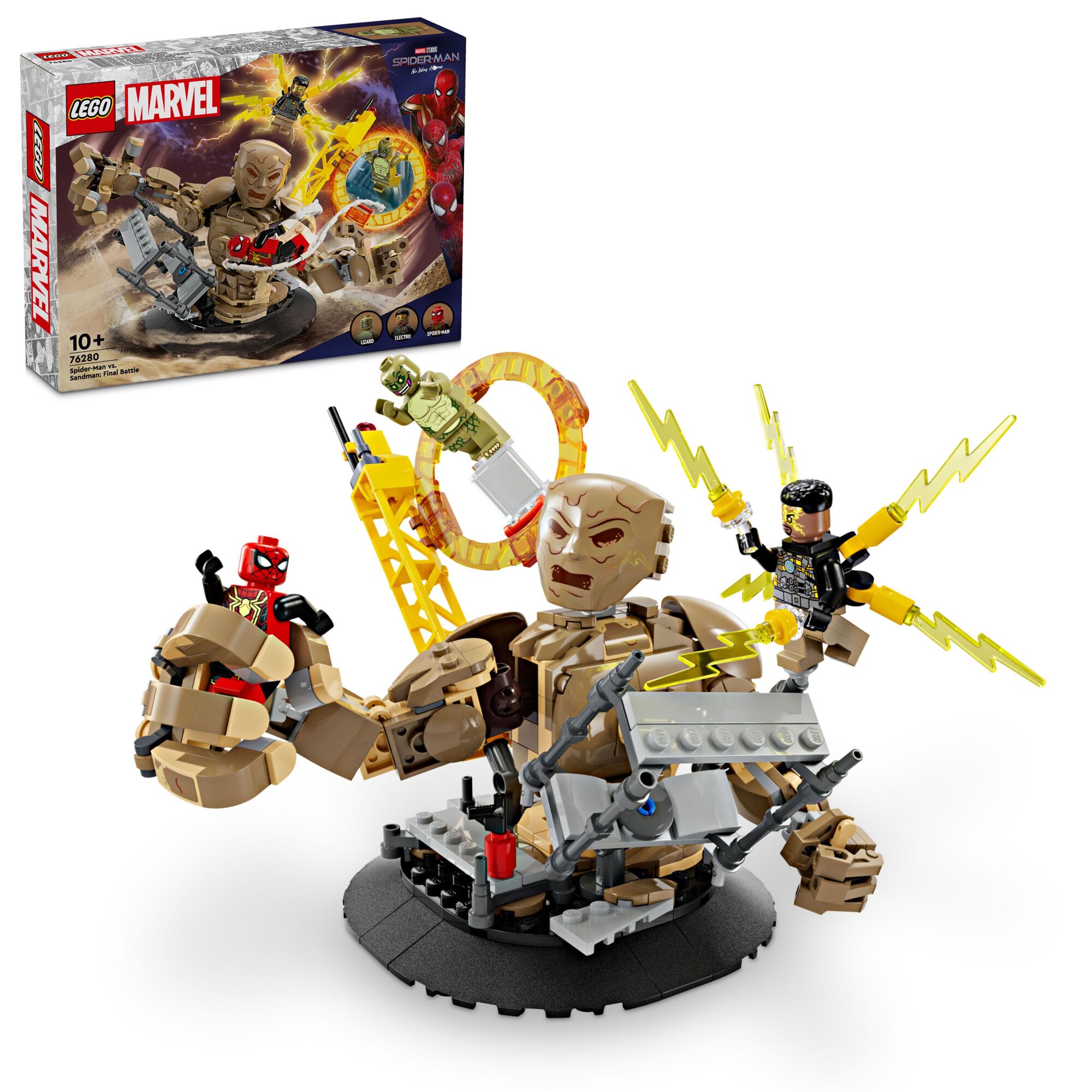 LEGO Super Heroes Spider-Man mot Sandman: Slutstriden 76280 ...