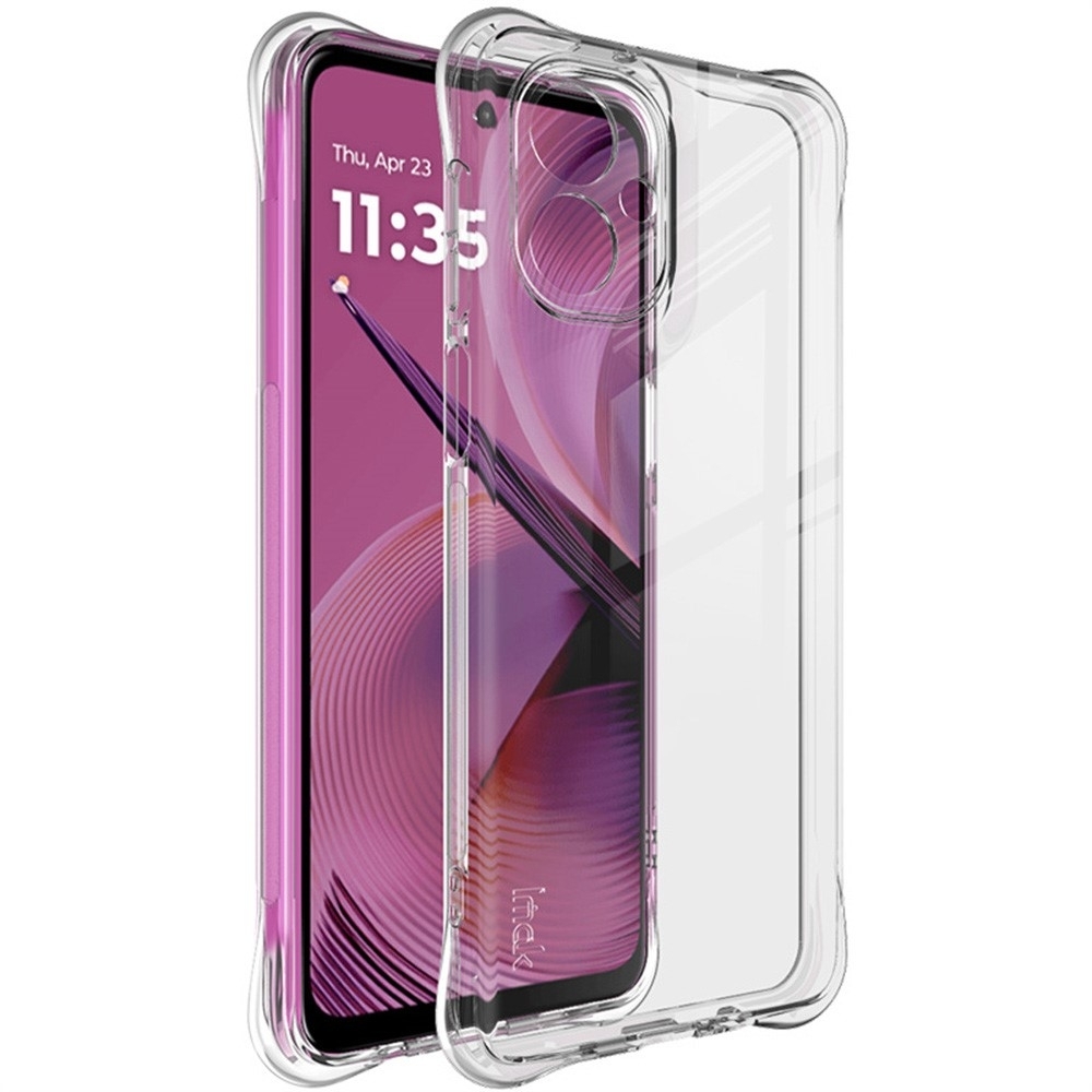 Cover Motorola Moto G55 5G Con Custodia A Libro In Pelle E Pellicola Vetro Temperato | Portafoglio Con Blocco RFID, Funzione Stand, Colore Oro Rosa - 2