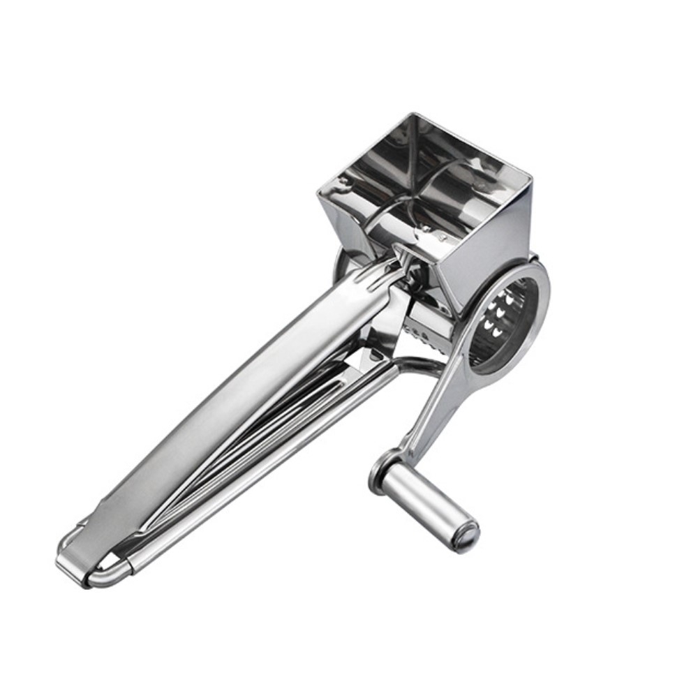 Käsin pyörivä pyörivä raastin Slicer Juustoraastin ruostumatonta ...