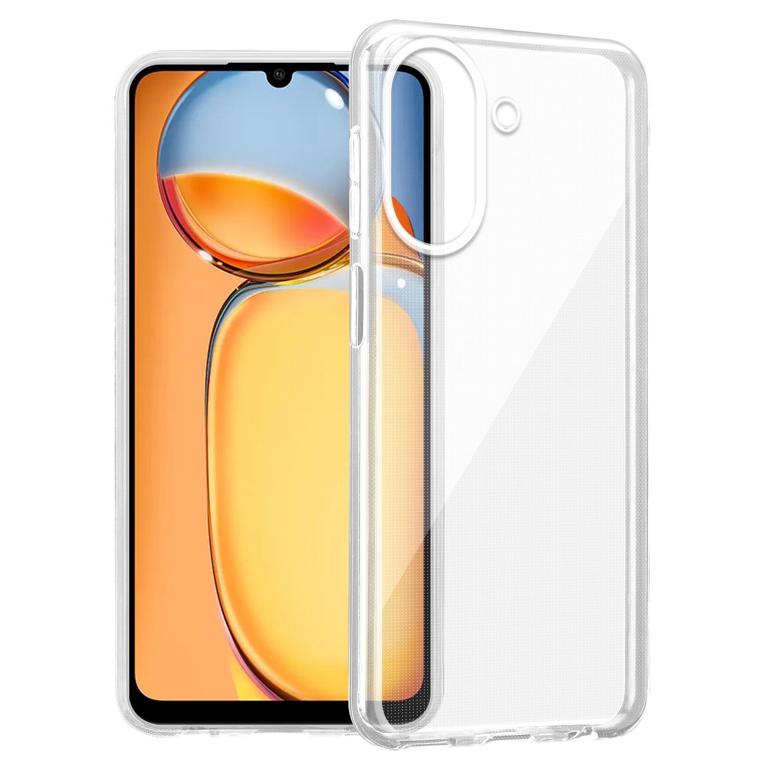 Custodia Per Xiaomi POCO C65 & Redmi 13C, Chiara IN Silicone - Foto 4