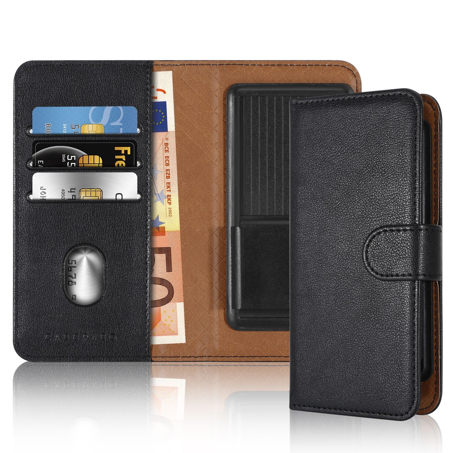 Etui Portefeuille Zanae Realme C75 4G Noir main image 1