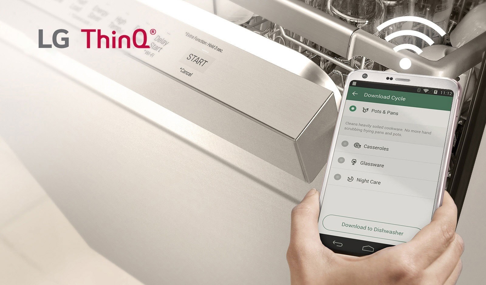 ThinQ™ med Wi-Fi
