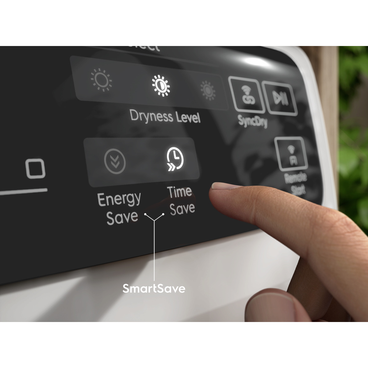 SmartSave: Hurtigere tørring med op til 50 min. eller 20% energi mindre per fyldning.*